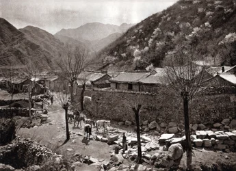 El paso de Nankou, cerca de Pekín