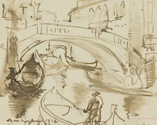 Un canal en Venecia