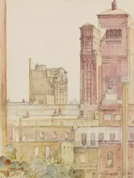 Chicago, azoteas cerca de Allerton House