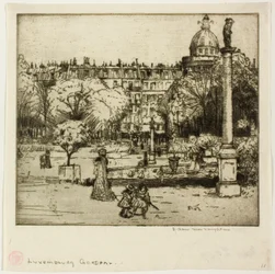 Jardines de Luxemburgo, París
