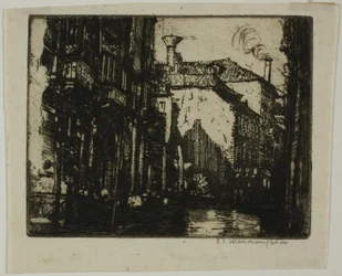 El canal oscuro, Venecia