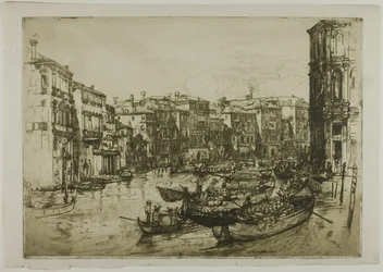 El mercado, Venecia