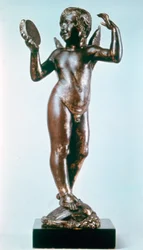 Ángel con pandereta, 1429