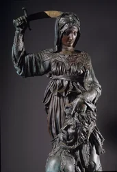 Judith y Holofernes (escultura de bronce)
