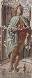 Bramante - Hombre con maza, c. 1486