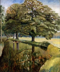 El río Pang por encima de Tidmarsh