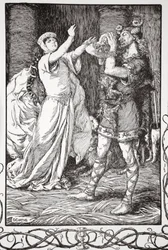 La reina le gritó que se detuviera, 1905