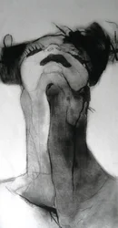 Retrato dramático del cuello