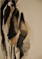 Figuras abstractas con drapeados