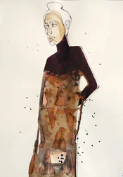 Una figura elegante y a la moda