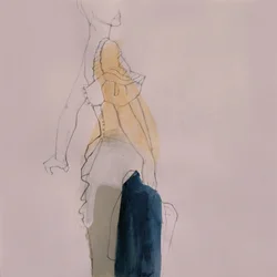Elegante boceto de moda