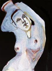 Figura desnuda etérea