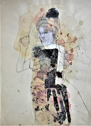 Figura femenina expresiva