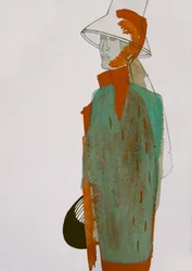 Figura de la moda moderna