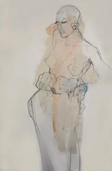 Figura femenina serena