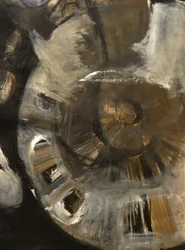 Espiral dorada con textura