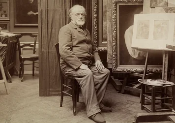 Retrato de un Pintor en su Estudio