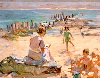 Escena de playa
