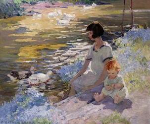Nomeolvides (óleo sobre lienzo)