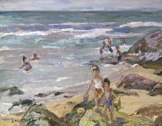 Summertime by the Sea (óleo sobre tabla)