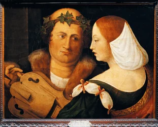 Francia, Fontaine Chaalis Poeta de la Corte y Esposa