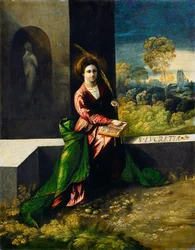Santa Lucrecia, c.1520 (óleo sobre tabla)