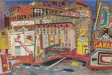 Boston (acuarela sobre papel)