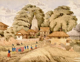 Narain - Hitthee, cerca de Kathmandoo, Nepal