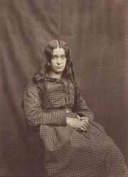 Mujer, Asilo del Condado de Surrey, c. 1855