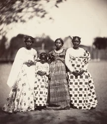 Mujeres Betsimisaraka, Madagascar, 1863