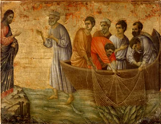 El segundo pecado milagroso: la aparición de Cristo a los apóstoles en el lago Tiberíades