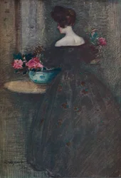 Peonías, c1887-1906, 1906