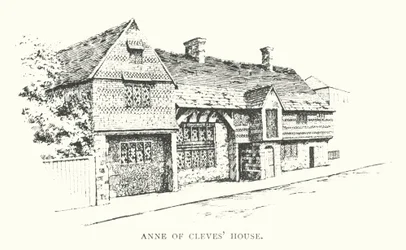Casa de Ana de Cleves (litografía)