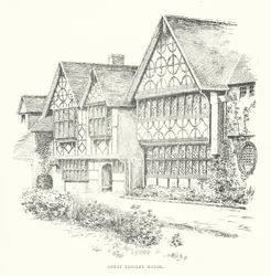 Great Tangley Manor (litografía)