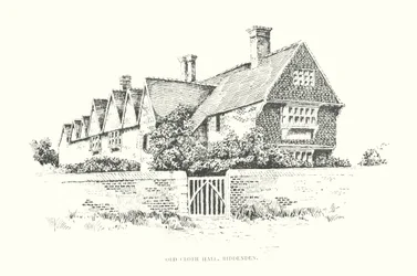 Old Cloth Hall, Biddenden (litografía)