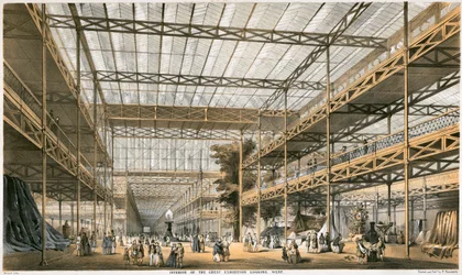 Gran Exposición, Palacio de Cristal, Hyde Park, Londres, 1851