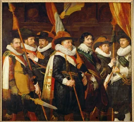 Guardia cívica (óleo sobre lienzo)