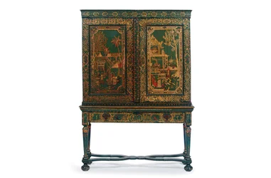 Gabinete de coleccionista sobre soporte, c.1700-30