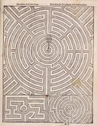 Diseños para laberintos, de El Jardinero Holandés por Johann van der Groen, publicado en 1699