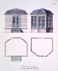 Ilustración de la Revista de Gemas de Jardín por G Van Laar, 1802