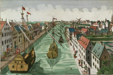 Vista de la Puerta Kettel en Delft