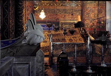 Vista del mausoleo de Mevlana (Celaleddin Rumi)
