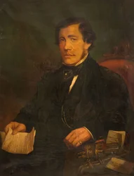 Retrato de James Fern Webster, 1862