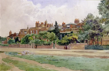 Casas de Wren y Faraday en Hampton Court