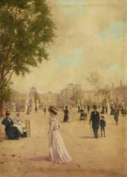 Los jardines de las Tullerías