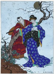 Geisha coqueta