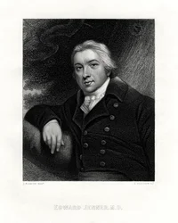 Edward Jenner, médico rural inglés, siglo XIX