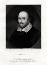 William Shakespeare, dramaturgo inglés, siglo XIX