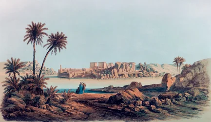 Philae, Egipto, 1842-1845