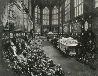 Funeral de S.A.R. El Duque de Clarence, enero de 1892, c1897